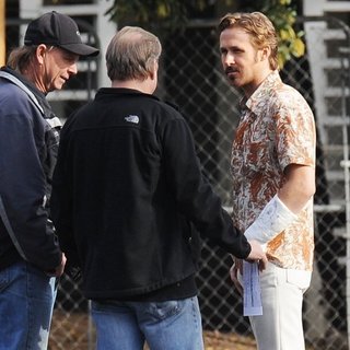 On The Set of Movie The Nice Guys Filming
