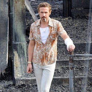On The Set of Movie The Nice Guys Filming
