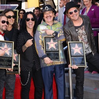 Carlos Santana, MANA in MANA Honored with A Star on The Hollywood Walk of Fame