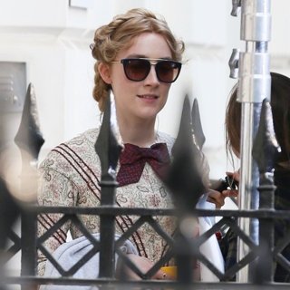 Kate Winslet and Saoirse Ronan Seen Leaving The Set of Movie Ammonite