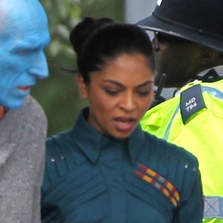 Cast and Crew Shoot Scenes for The Movie Guardians of the Galaxy