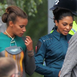 Cast and Crew Shoot Scenes for The Movie Guardians of the Galaxy