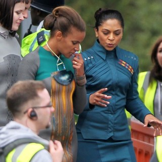 Cast and Crew Shoot Scenes for The Movie Guardians of the Galaxy