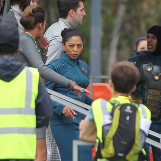Cast and Crew Shoot Scenes for The Movie Guardians of the Galaxy