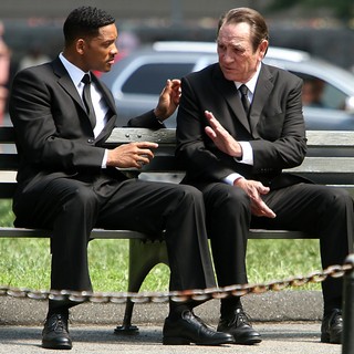 Shooting on Location for Men in Black 3
