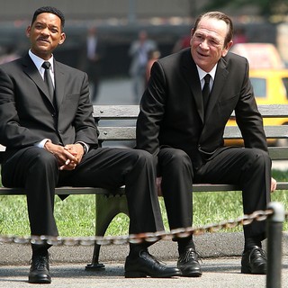 Shooting on Location for Men in Black 3