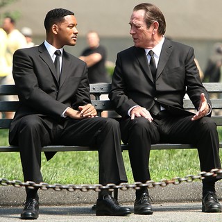 Shooting on Location for Men in Black 3