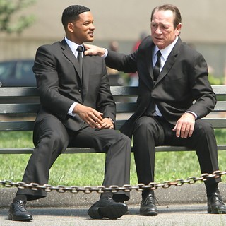 Shooting on Location for Men in Black 3
