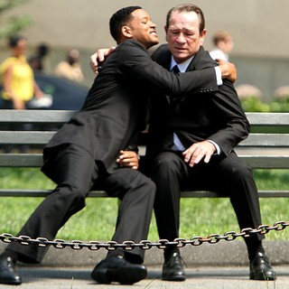Shooting on Location for Men in Black 3