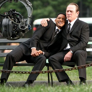 Shooting on Location for Men in Black 3