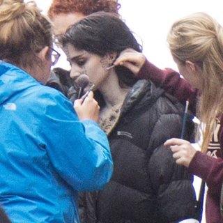 Sofia Boutella Films A Scene for The Mummy