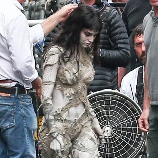 Mummy,The Picture 21 - Sofia Boutella Films A Scene for The Mummy