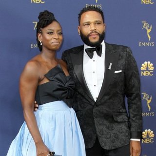 Alvina Stewart, Anthony Anderson in 70th Emmy Awards - Arrivals