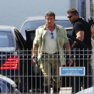 On The Film Set of The Expendables 3