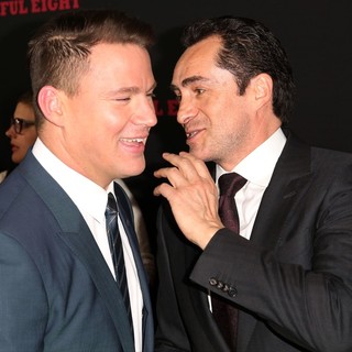 Channing Tatum, Demian Bichir in Premiere of The Weinstein Company's The Hateful Eight - Red Carpet Arrivals