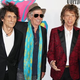 The Rolling Stones in The Rolling Stones Exhibitionism Opening Night - Arrivals