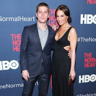 Rob Thomas, Marisol Thomas in The HBO Films New York Premiere of The Normal Heart - Arrivals