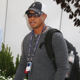 Tiger Woods in The Men's Final Match of The 2017 Tennis U.S. Open