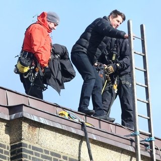 Tom Cruise Filming Mission: Impossible - Fallout