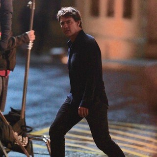 On The Set of The Mummy