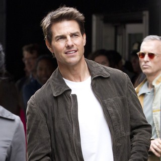 Filming on The Set of Oblivion