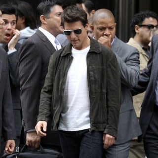 Filming on The Set of Oblivion