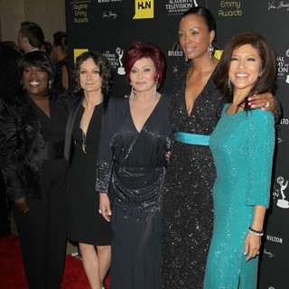 Sheryl Underwood, Sara Gilbert, Sharon Osbourne, Aisha Tyler, Julie Chen in 39th Daytime Emmy Awards - Arrivals