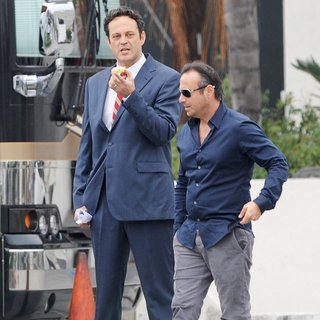 On The Set of Unfinished Business Filming