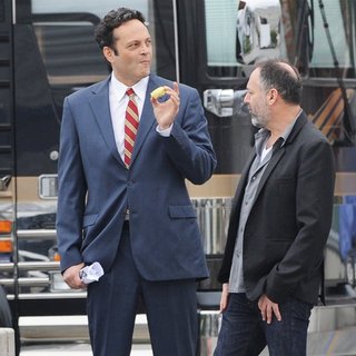 On The Set of Unfinished Business Filming