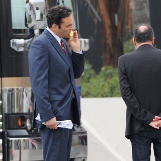 On The Set of Unfinished Business Filming