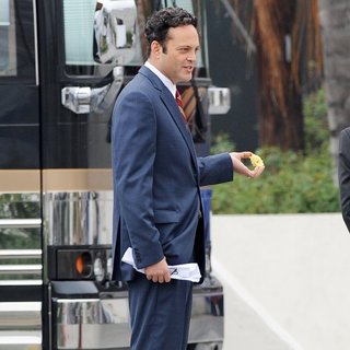 On The Set of Unfinished Business Filming