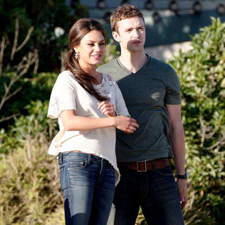 Filming A Scene from New Movie "Friends with Benefits"