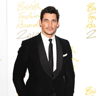 David Gandy in The British Fashion Awards 2010 - Arrivals