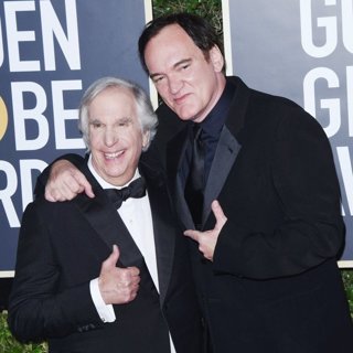 Henry Winkler, Quentin Tarantino in 77th Annual Golden Globes - Arrivals