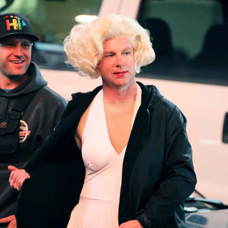 Filming in Hollywood on The Set of 'Wonder Woman'