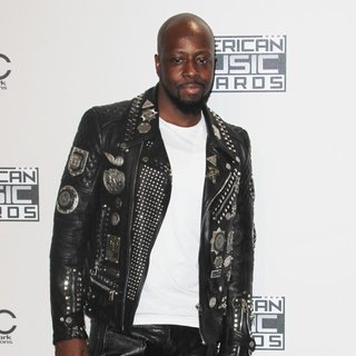 Wyclef Jean in 2014 American Music Awards - Press Room