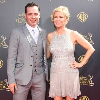 Dominique Zoida, Katherine Kelly Lang in The 42nd Annual Daytime Emmy Awards - Red Carpet Arrivals