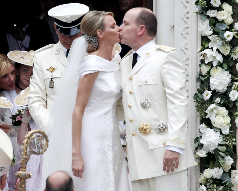 Charlene Wittstock, Prince Albert in Religious Ceremony of The Royal Weddin...