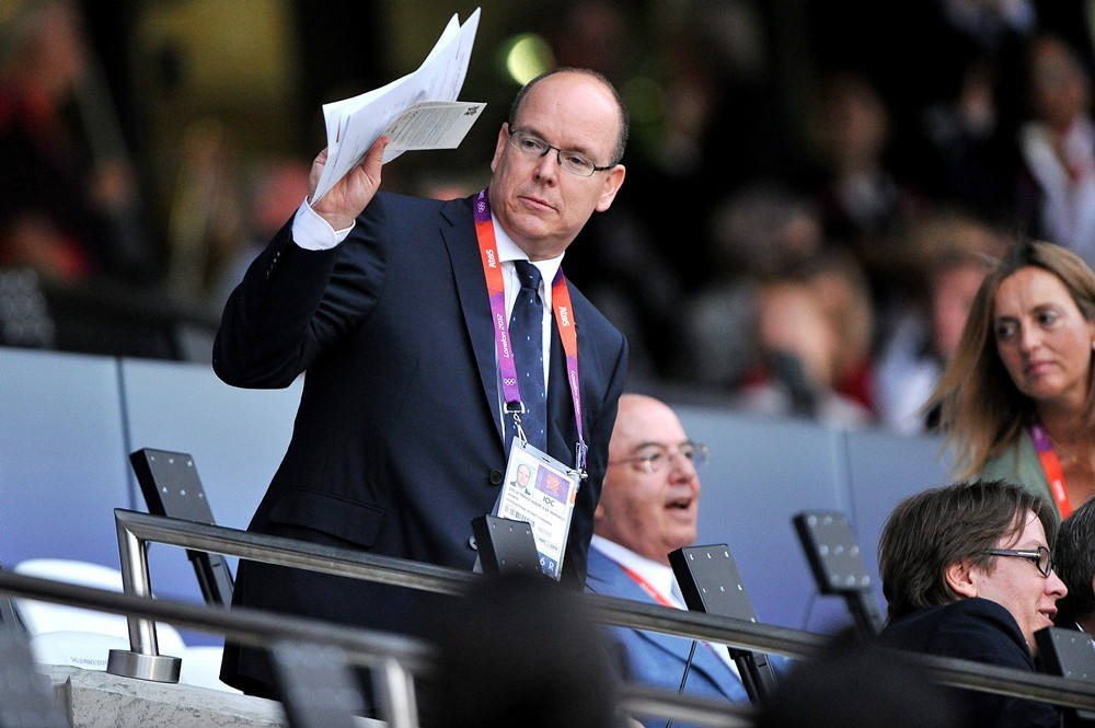Prince Albert;<br>The Opening Ceremony of The London 2012 Olympic Games