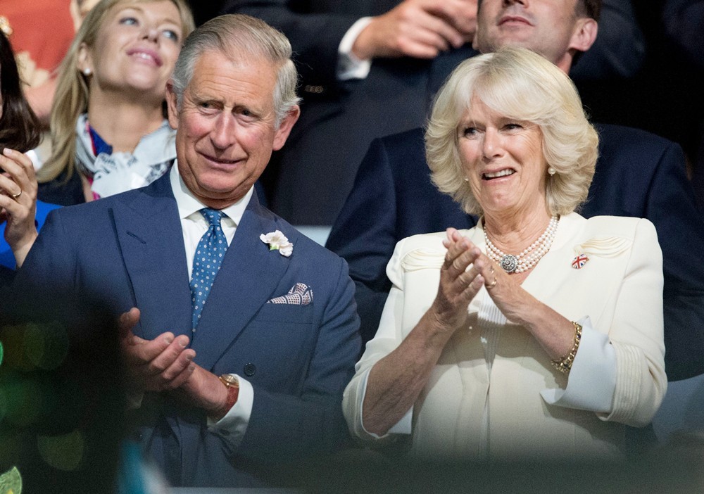 Prince Charles;Camilla Parker Bowles;<br>The Opening Ceremony of The London 2012 Olympic Games