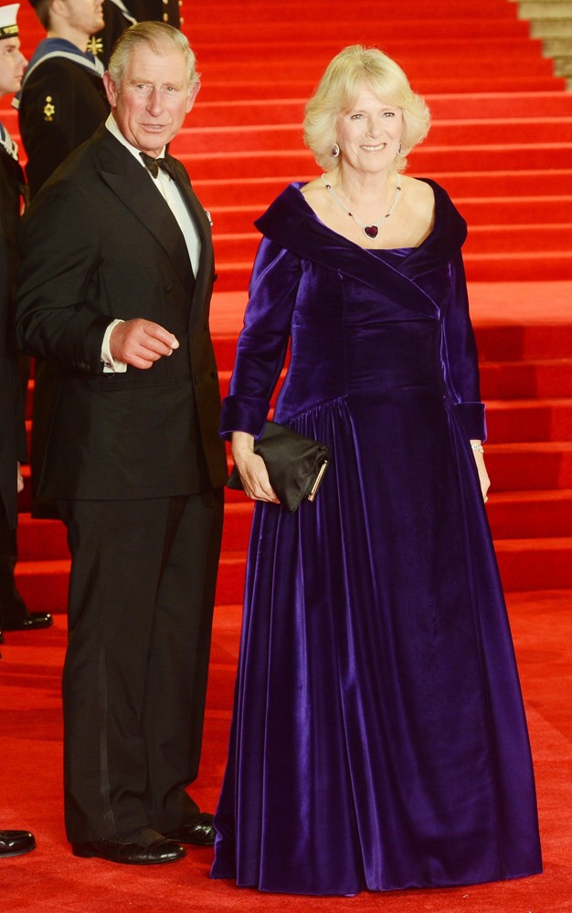 Prince Charles;Camilla Parker Bowles;<br>World Premiere of Skyfall - Arrivals
