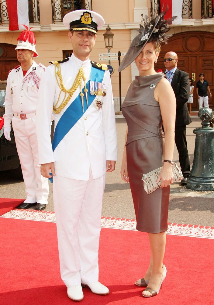 Prince Edward;Sophie Rhys-Jones;<br>Religious Ceremony of The Royal Wedding of Prince Albert II of Monaco to Charlene Wittstock