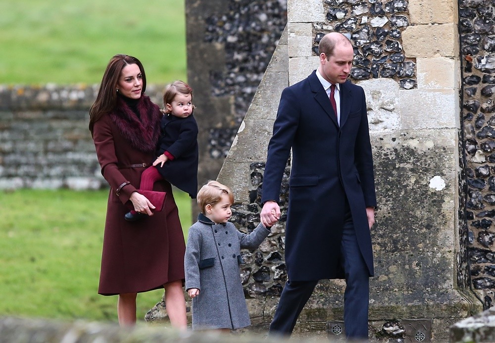 Royal Family Arrive at St. Marks Englefield