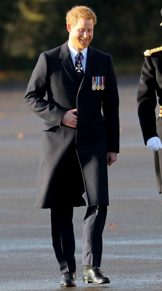 Prince Harry at The Sovereign's Parade