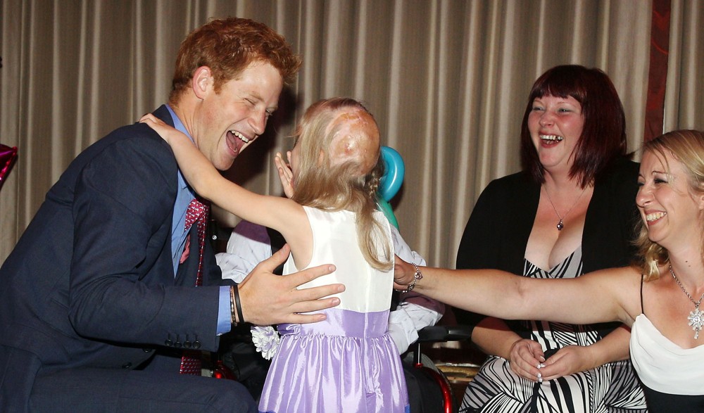 Prince Harry;Hope Hillis;<br>WellChild Awards 2012 - Inside