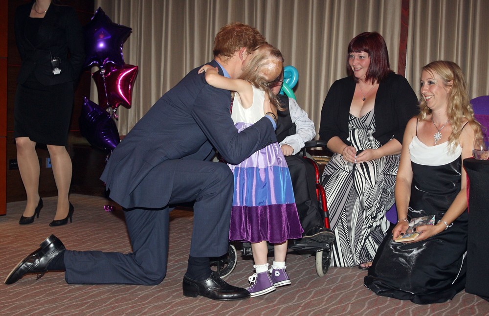 Prince Harry;Hope Hillis;<br>WellChild Awards 2012 - Inside