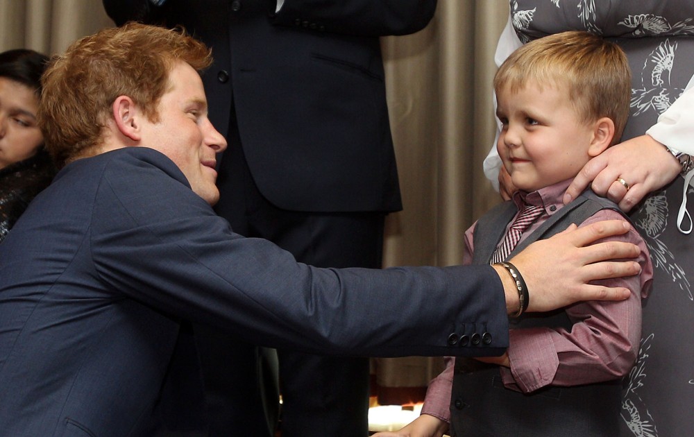 Prince Harry;Alex Logan;<br>WellChild Awards 2012 - Inside