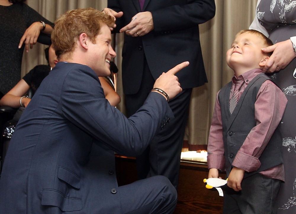 Prince Harry;Alex Logan;<br>WellChild Awards 2012 - Inside