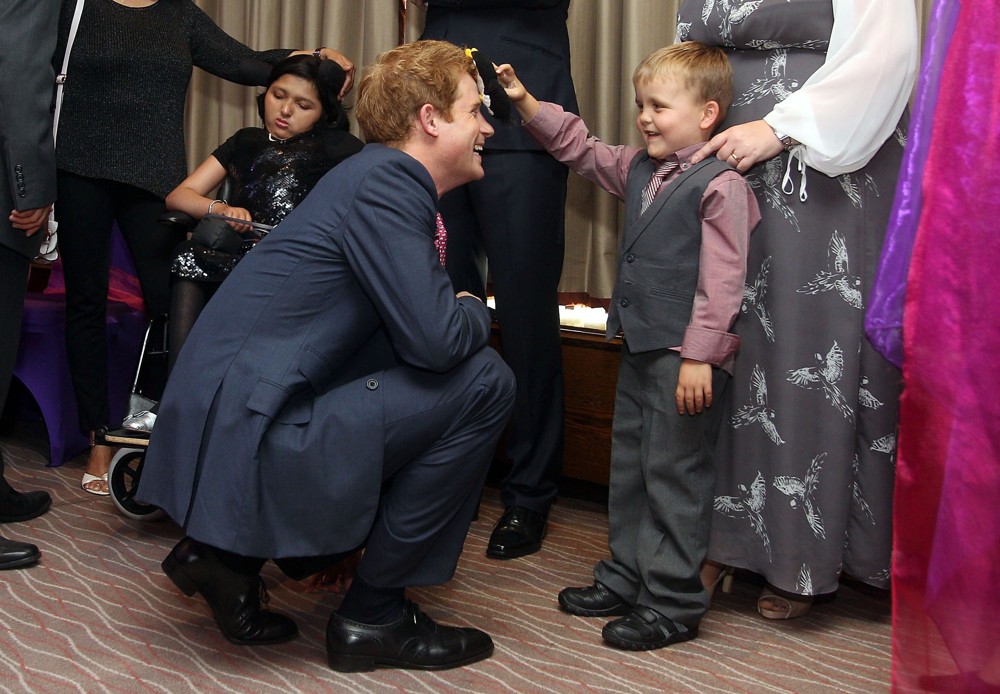 Prince Harry;Alex Logan;<br>WellChild Awards 2012 - Inside