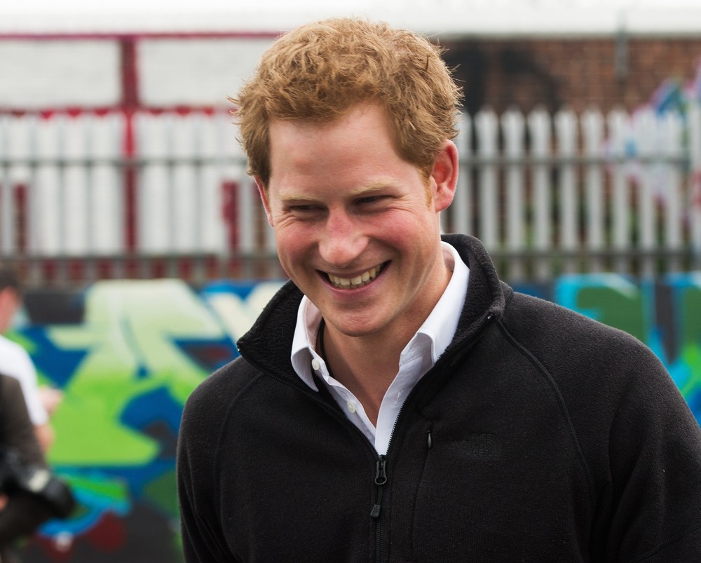 Prince Harry;<br>Prince Harry Visits The Russell Youth Club